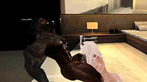 Bimbo Snowbunny Pounded Hard by Massive BBC