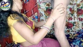 your desi village bhabhi feels so exposed and thrilled fully naked in saree getting her ass pounded hard in mare style