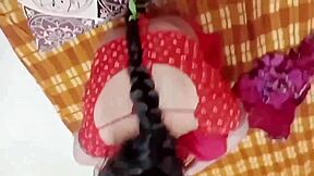 ever wonder how tight janvibhabhi's indian pussy grips in doggystyle closeup?
