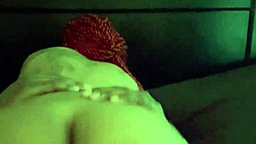 amateur ebony couple rides huge cock into juicy squirting pussy creampie finish