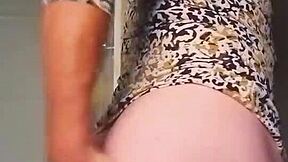 princessmina teases and dominates her sexy crossdresser in bent over play