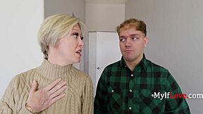 Dee Williams cougar milf mommy rips clothes in taboo family trip accident with big tits