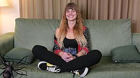 Hazel Ash Curvy Blonde College Girl Next Door Interview