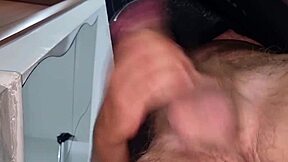 sexy italian guy blasts intense cumshot watched by slut stepmom