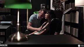 frozen emiri momose fucked creampied in public library time stop