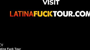 latina babe teases stepdaddy begging for rough deep throat