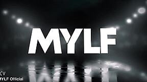 Stepmom and stepsister seduce young guy with blowjobs creampies and total control.