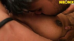 desi bhabhi's tight hairy pussy stretched by landlord's monster cock quickie