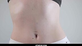 Gym Hotties Lilly Bell and Scarlett Alexis Steam Up Shower with Lesbian Sex!