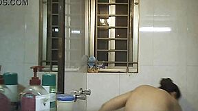 hidden cam catches fat indian bbw showering big natural tits voyeur spying wet curves
