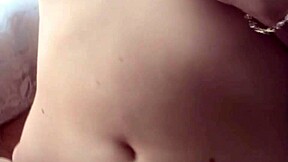 so katrina's in the kitchen feeling her pussy get all wet starts fingering herself hard young blonde can't stop masturbating till she cums