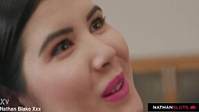 Stepdad Catches Naughty Thief Lady Dee and Punishes Her Tight Pussy Hard!