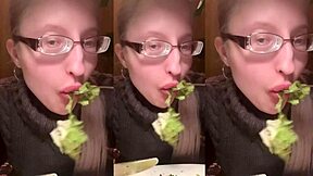 ASMR DINNER TURNS INTO HOT RESTAURANT FUCK WITH GLASSES!?