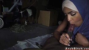 soldier teen gives sloppy ball licking blowjobs on duty