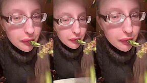 ASMR DINNER TURNS INTO HOT RESTAURANT FUCK WITH GLASSES!?