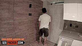 yo cute latina gf rides my cock pov anal cowgirl while i film it all 😜🍑