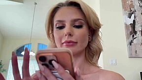 blonde bombshell beverly slurps massive cock in wild casting then rides it cowgirl style??