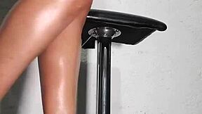 Mature Latina Skirt Lift Reveals Shaved Pussy No Panties