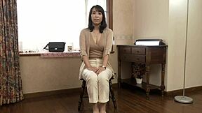Japanese Milf Wife Kaoru Yuki First Time Creampie Squirting Session