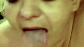 she deepthroats it sloppy with rivers of spit like a true submissive pornstar