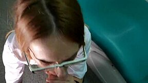 Doctor Sucks Patient's Dick During Checkup Ends In Facial Cumshot