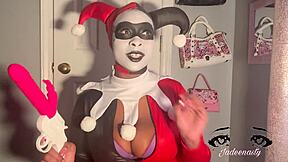 Harley Quinn Gun Toy Triggers Massive Cosplay Squirt Explosion!