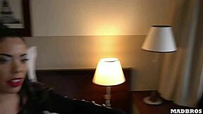 i just met this curvy italian bombshell and her ass squirts from huge bbc anal