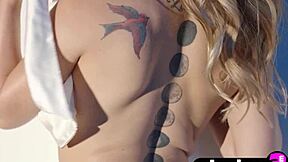 Does Hot Big Ass Blonde Milf Anna Claire Clouds Tease Enough After Stripping?