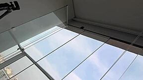 Roommate unloads huge creampie in cute black dorm babe to relax