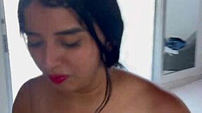 skinny tattooed stepsis caught masturbating begs stepsis fuck her hard pussy in bathroom