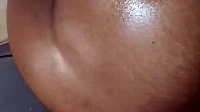 Damn this african american milf blows cock then hits gloryhole for more!