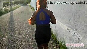 giant ass redhead gym workout filmed by lover!!