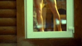 Hot tub threesome turns wild with anal and doggystyle in winter snow