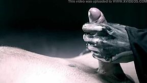 skeleton girl drops to knees for halloween horror cock sucking and cumshot