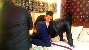 nunca pense lo hermosa que se veria mi esposa con big black cocks double penetration