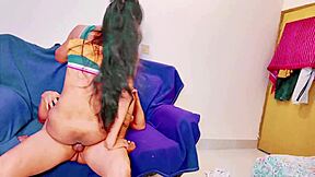 skinny interracial slut bends over for rough deepthroat and squirting creampie