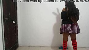 hey check my friend's wife dancing all sexy in lingerie!