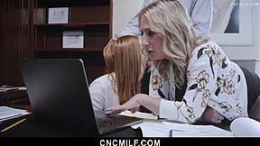 imagine the freeuse boss owning his milf employees nonstop all shift