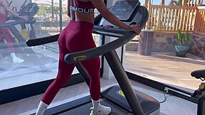 Horny teacher with perfect big ass keeps promise fucking athletic student after exam pass