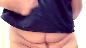 Arab Wife Teases With Hairy Pussy And Massive Boobs