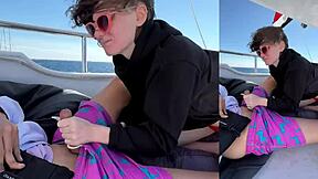 Yacht Romp Delivers Creamy Big Cock Big Tits Ecstasy