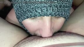 I GIVE THE BEST ORAL on my horny neighbor's big juicy pussy dripping wet!