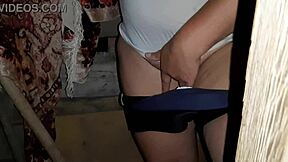 i caught this stranger masturbating in an abandoned house and just kept watching her beaver