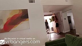 i'm overwhelmed by horny outdoor threesome pleasure with redhead blonde