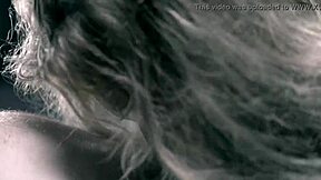 skeleton girl drops to knees for halloween horror cock sucking and cumshot