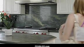 Petite brunettes, ready to strap on and fuck each other's asses?!