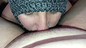 I GIVE THE BEST ORAL on my horny neighbor's big juicy pussy dripping wet!