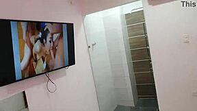 Blonde bombshell explodes in 12 intense doggystyle orgasms bent over big ass shaking