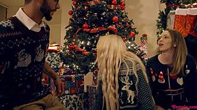 Step daddy eat my tight teen pussy rough in POV