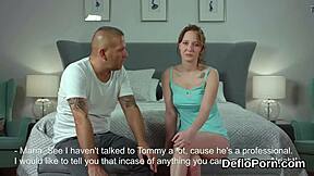 Erotic Virgin Opens Wet Snatch for Defloration